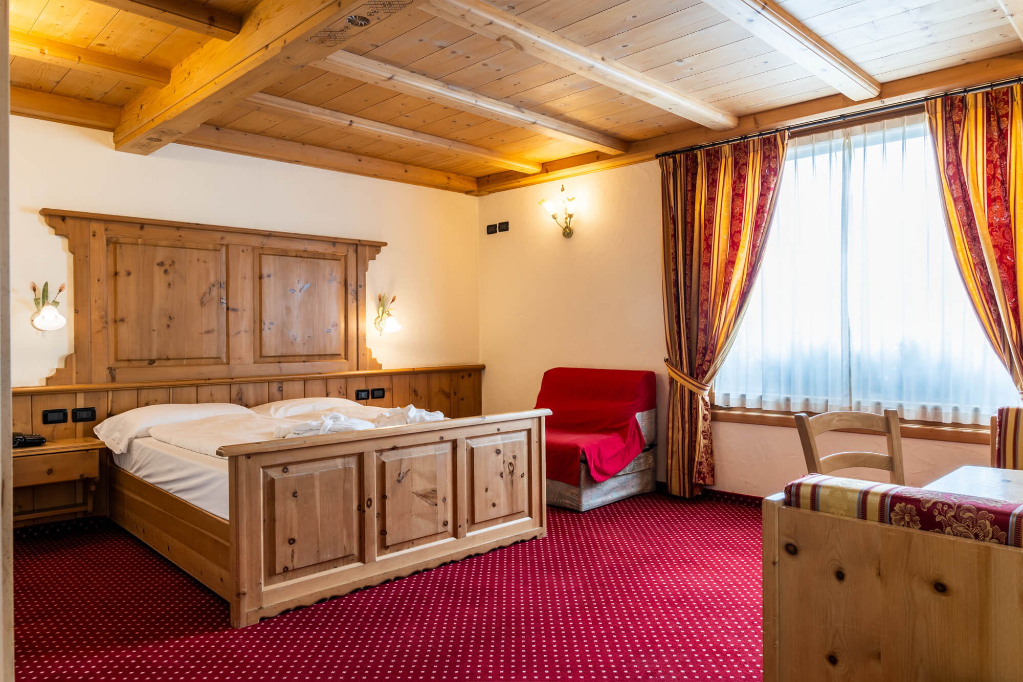 junior suite in dependance: mini appartamento in legno a livigno