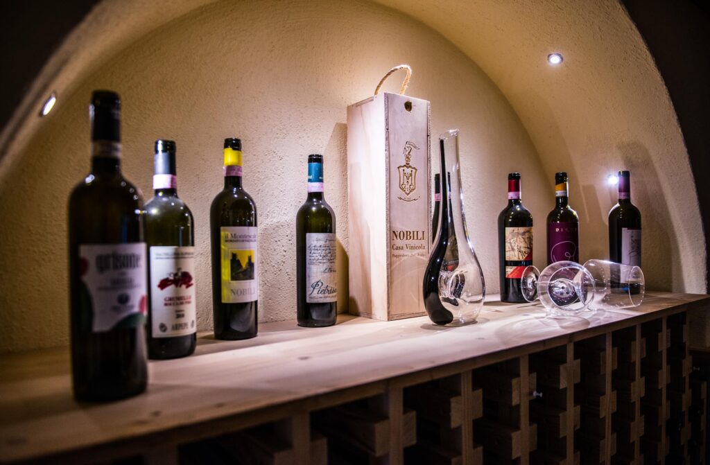 cantina vini dell'hotel Alba di Livigno